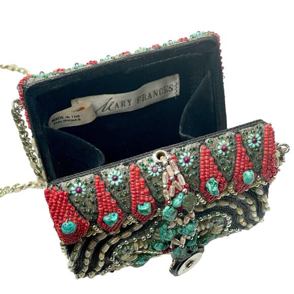 Mary Frances Rare Beaded Shoulder Bag - Picture 10 of 13